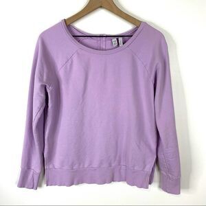 Zella Lavender Purple Crewneck Sweatshirt XS